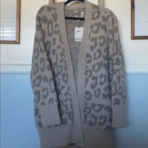 Barefoot Dreams CozyChic™ Leopard Cardigan